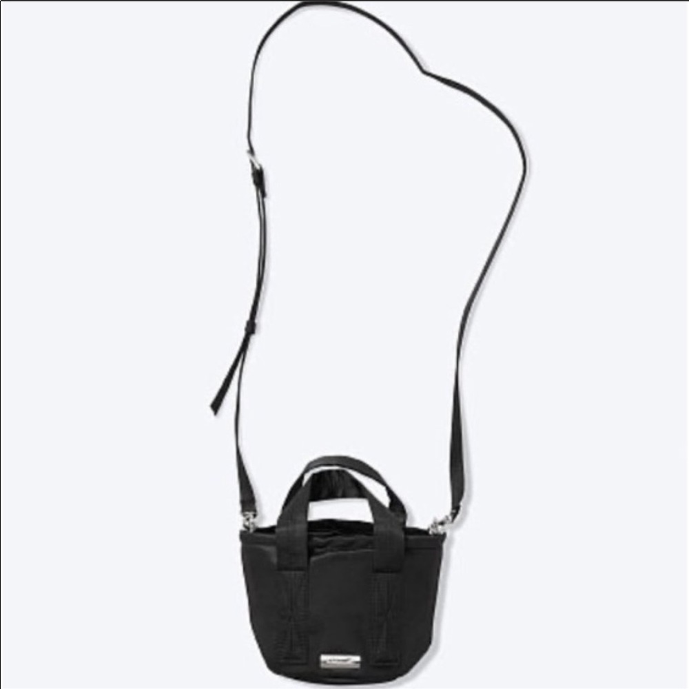 NEW VS PINK MINI BUCKET BAG BLACK CROSSBODY